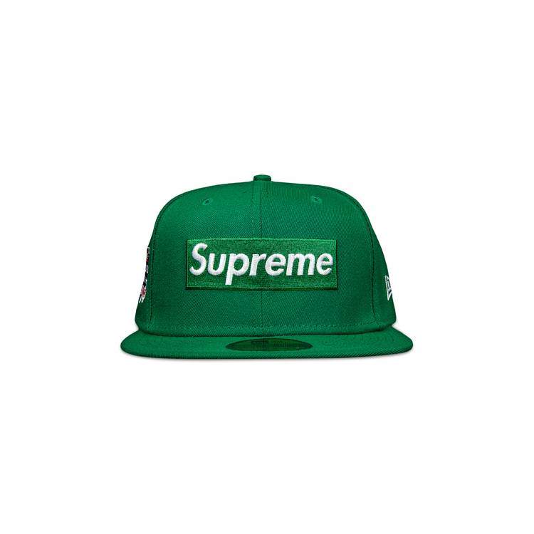 Buy Supreme No Comp Box Logo New Era 'Green' - FW21H67 