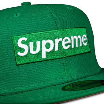 Buy Supreme No Comp Box Logo New Era 'Green' - FW21H67 GREEN | GOAT