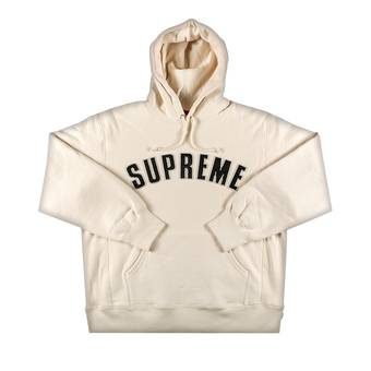 Buy Supreme Pearl Logo Hooded Sweatshirt 'Natural' - FW21SW6