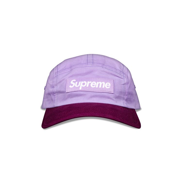 Buy Supreme Waxed Cotton Camp Cap 'Purple' - FW21H99 PURPLE | GOAT