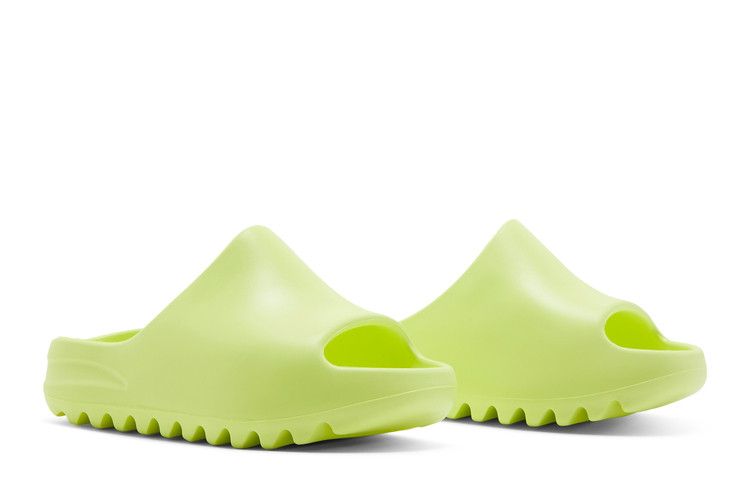 Yeezy Slide Kids Glow Green