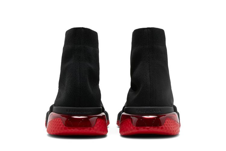 Balenciaga Speed Sneaker 'Clearsole - Black Red'