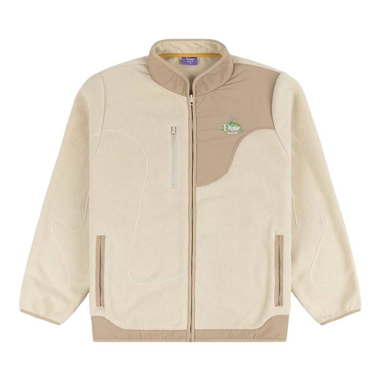 Buy Dime Plein-Air Polar Fleece Jacket 'Cream' - DIMES001CRE