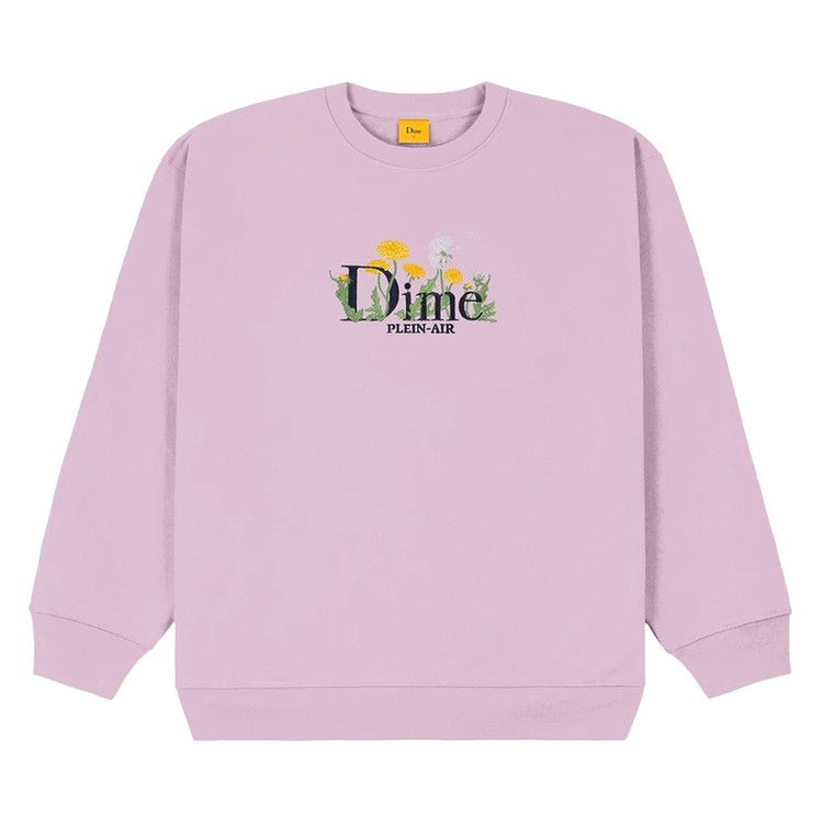 Buy Dime Classic Allergies Crewneck 'Lavender Frost' - DIMES010FRO | GOAT