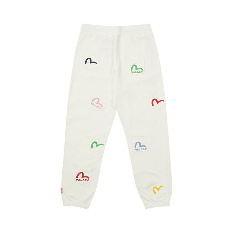 Buy Palace x Evisu Multi Pocket Jogger 'Egret' - P21EVJG004 | GOAT