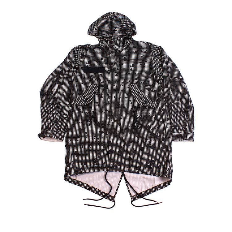 Buy Supreme Riot Fishtail Parka 'Black/White' - SS14J5 BLACK WHITE