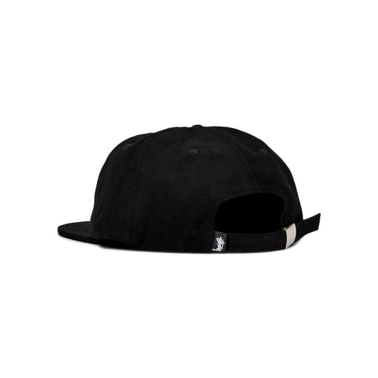 Buy Stussy Utopia Strapback Cap 'Black' - 1311010 BLAC | GOAT