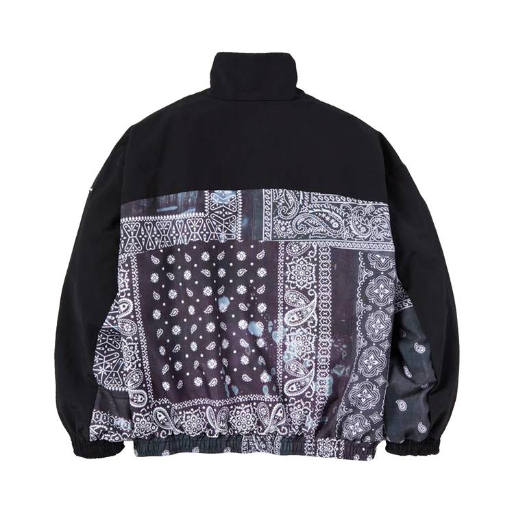 Buy Neighborhood Bandana Chopped Track Jacket 'Black