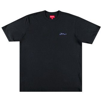 Buy Supreme Arabic Logo Washed Short-Sleeve Tee 'Black' - FW21KN84