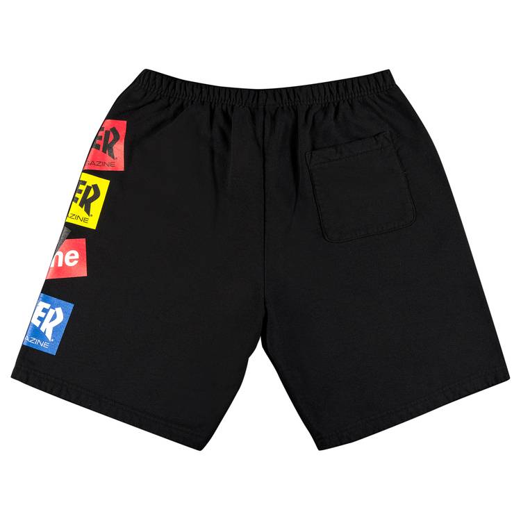 Buy Supreme x Thrasher Multi Logo Sweatshort 'Black' - FW21SH4