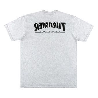Buy Supreme x Thrasher Game Tee 'Ash Grey' - FW21T12 ASH GREY | GOAT