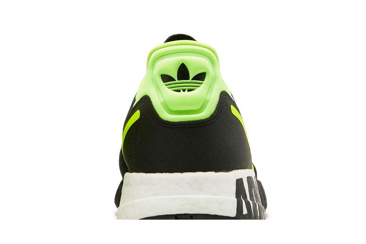 Buy Adidas ZX 1K Boost 'Bold Logo Graphic - Black Solar Yellow