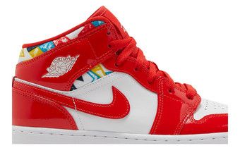 Buy Air Jordan 1 Mid SE GS 'Barcelona Sweater' - DC7248 600 Buy Air Jordan 1 Mid SE GS 'Barcelona Sweater' - DC7248 600