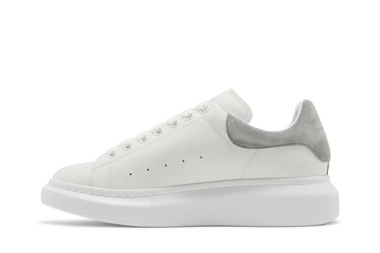 Alexander McQueen Oversized Sneaker 'White Grey Suede'