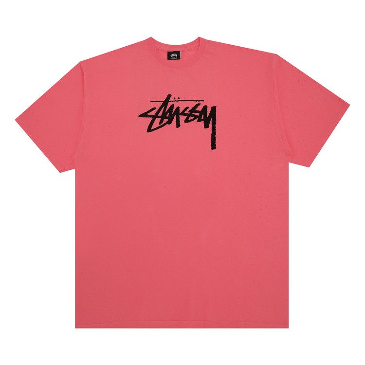 Buy Stussy Stock Tee 'Pink' - 1903738 PINK | GOAT