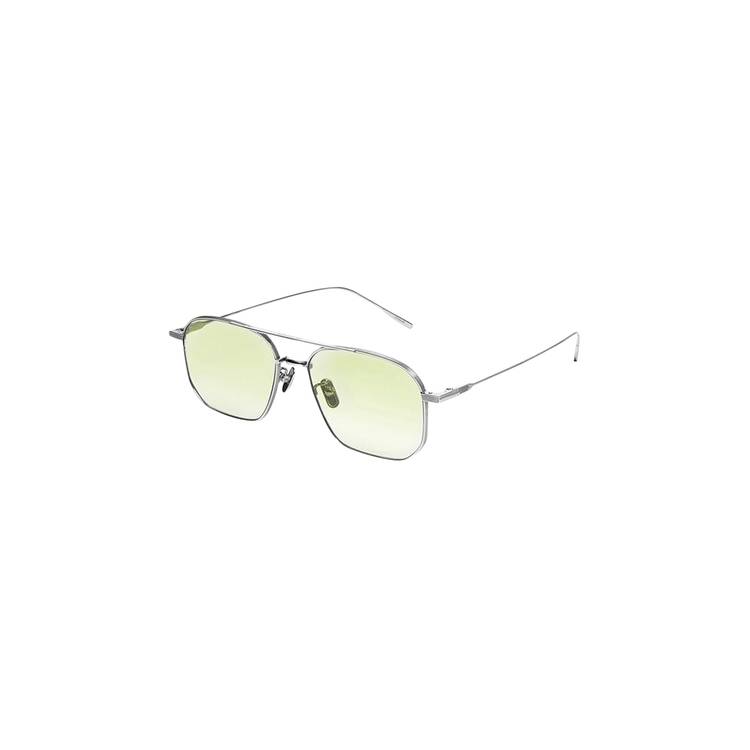 Buy Gentle Monster Sailor 02 Sunglasses 'Silver/Green' - SAILOR 02 