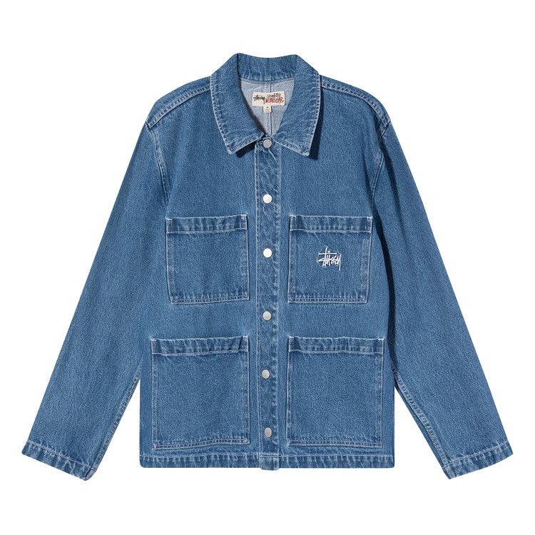 Stussy Denim Chore Jacket Lサイズ Jacket Stüssy Denim Chore Jacket | Freshlabels.com