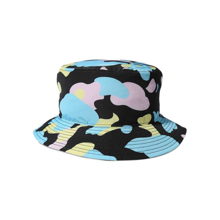 BAPE New Multi Camo Bucket Hat 'Black'