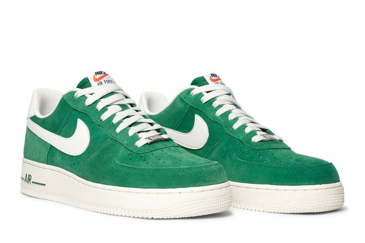 Nike Sz 11.5 Low White Pine Green Star Air Force 1 *AF1 82 * 313642-131  Sneakers