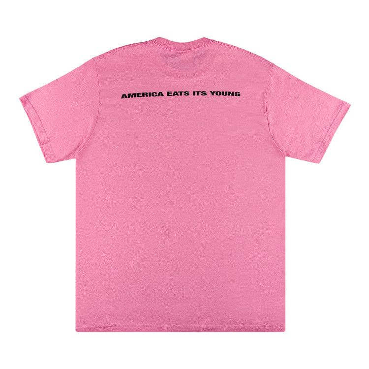 Buy Supreme America Eats Its Young Tee 'Pink' - FW21T34 PINK | GOAT