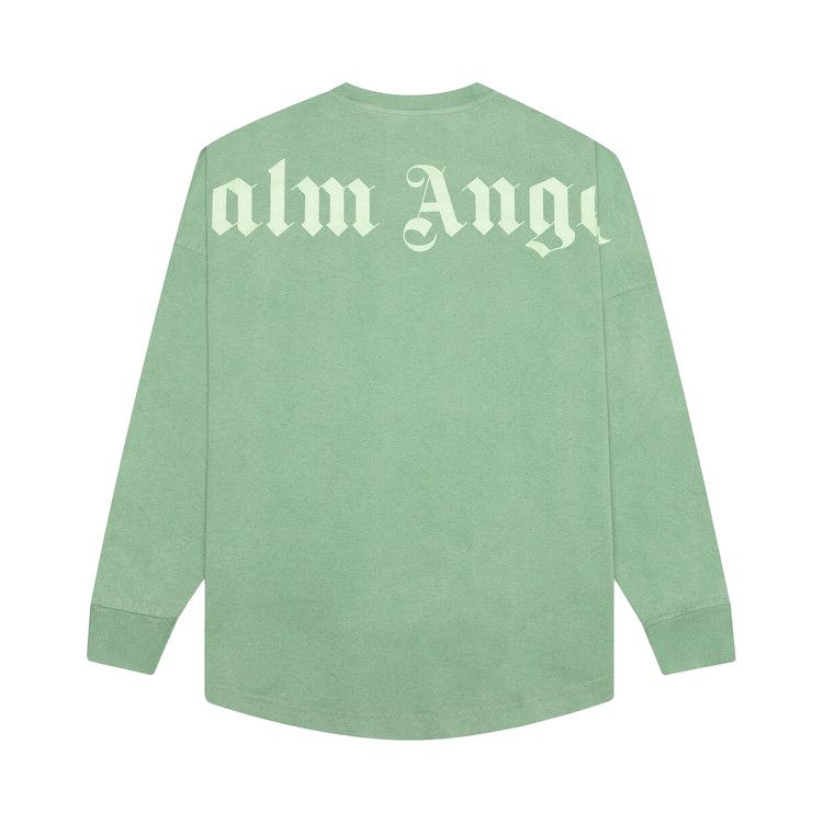 Palm Angels｜LONG-SLEEVED ROUND NECK T-SHIRTS (PMAB046F2 Palm Angels Long Sleeve Classic Logo T-shirt Red/White Men's