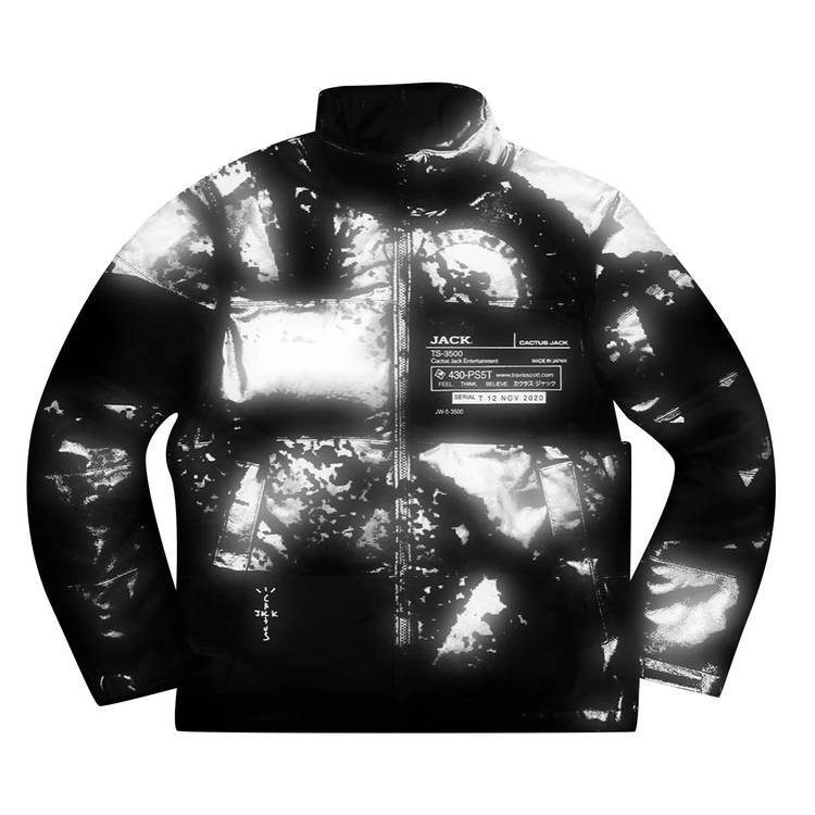Cactus Jack by Travis Scott PS5 System Reflective Down Puffer