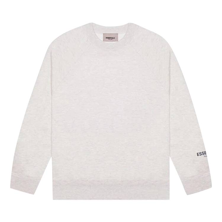 Buy Fear of God Essentials Core Crewneck 'Heather Grey' - 0192