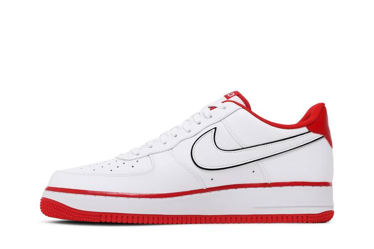 Nike Air Force 1 07 Mens Lifestyle Shoes White Red CZ0326-100 – Shoe Palace