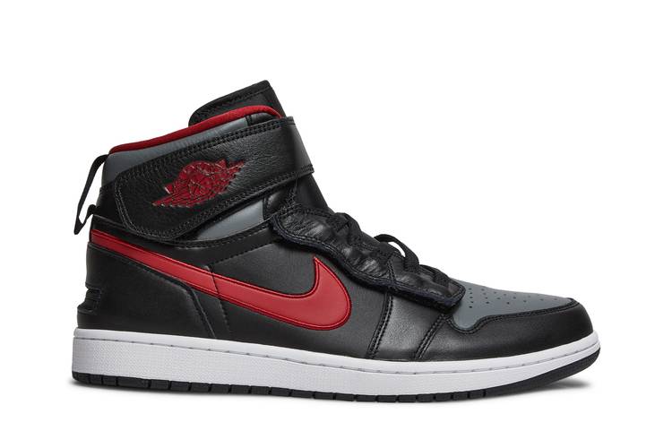 Buy Air Jordan 1 High FlyEase 'Smoke Grey Gym Red' - CQ3835