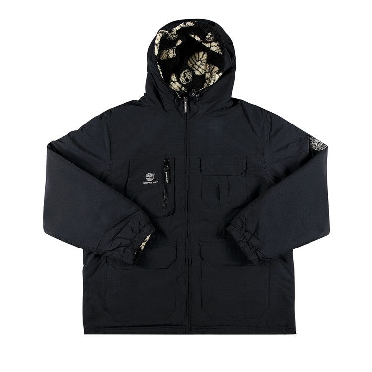 TIMBERLAND 黒　アノラックジャケット　supreme Supreme Timberland Reflective Taping Anorak (SS21) - $168