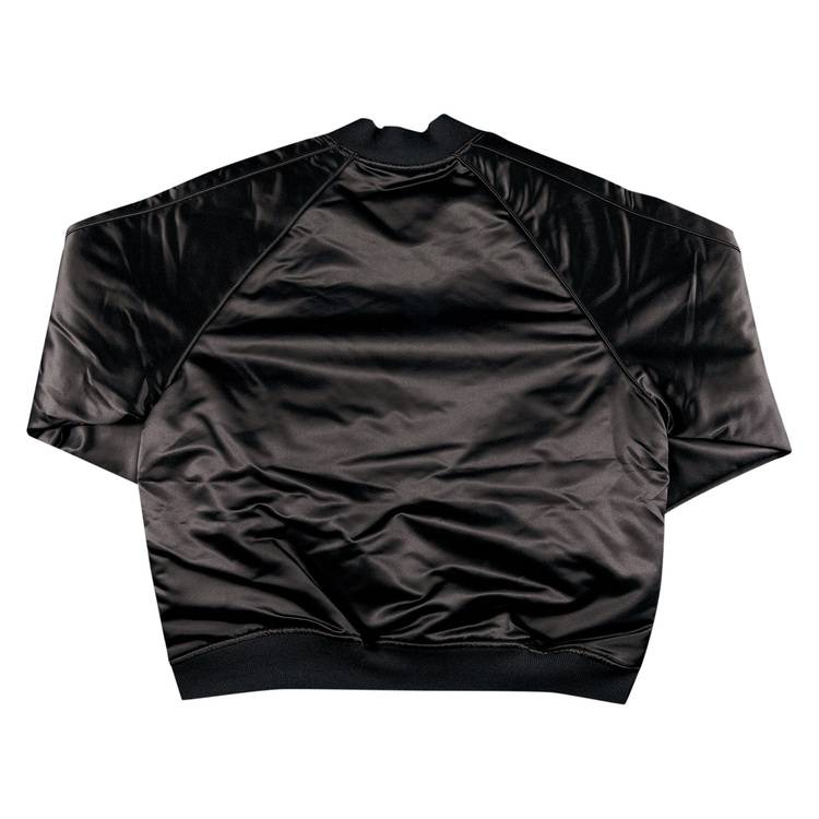 Buy Supreme x Mitchell & Ness Sequin Logo Varsity Jacket 'Black