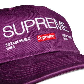SUPREME チェック柄キャスケット 1994年 SUPREME チェック柄キャスケット 1994年 SUPREME チェック柄