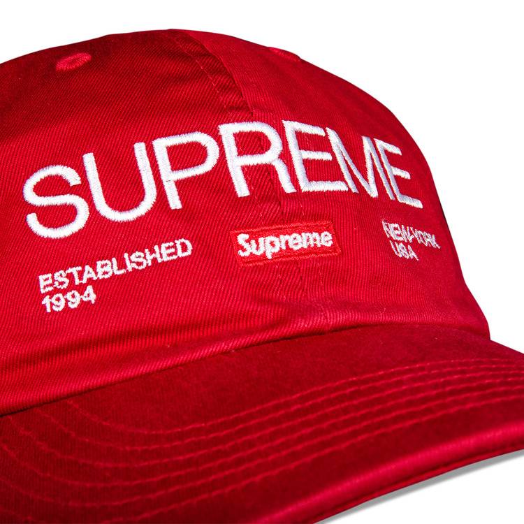 Supreme Est. 1994 6-Panel 'Red'