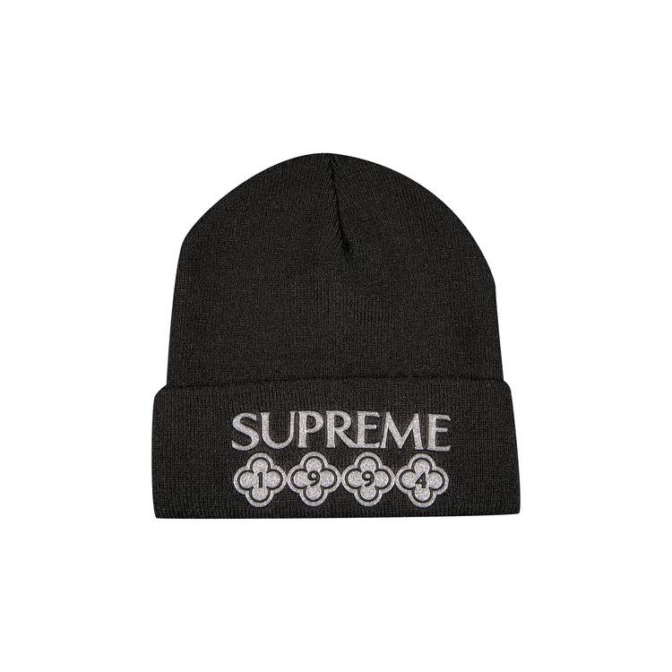 Buy Supreme Glitter Beanie 'Black' - FW21BN65 BLACK | GOAT