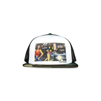 Buy Supreme Lady Pink Mesh Back 5-Panel 'Woodland Camo' - FW21H122