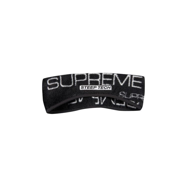 Black Supreme factory Headband