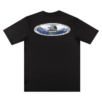 S Supreme north face one world tee black-