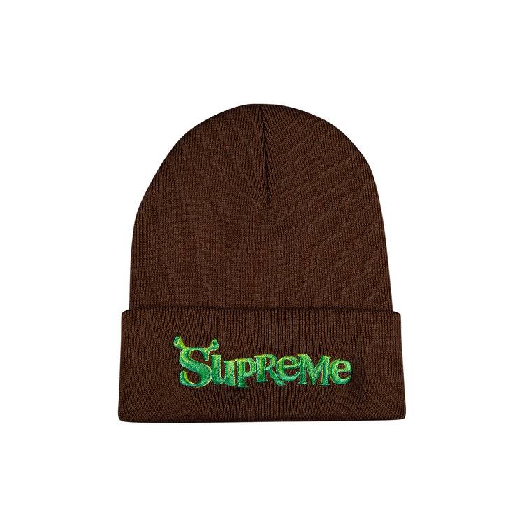 Buy Supreme Shrek Beanie 'Brown' - FW21BN75 BROWN | GOAT