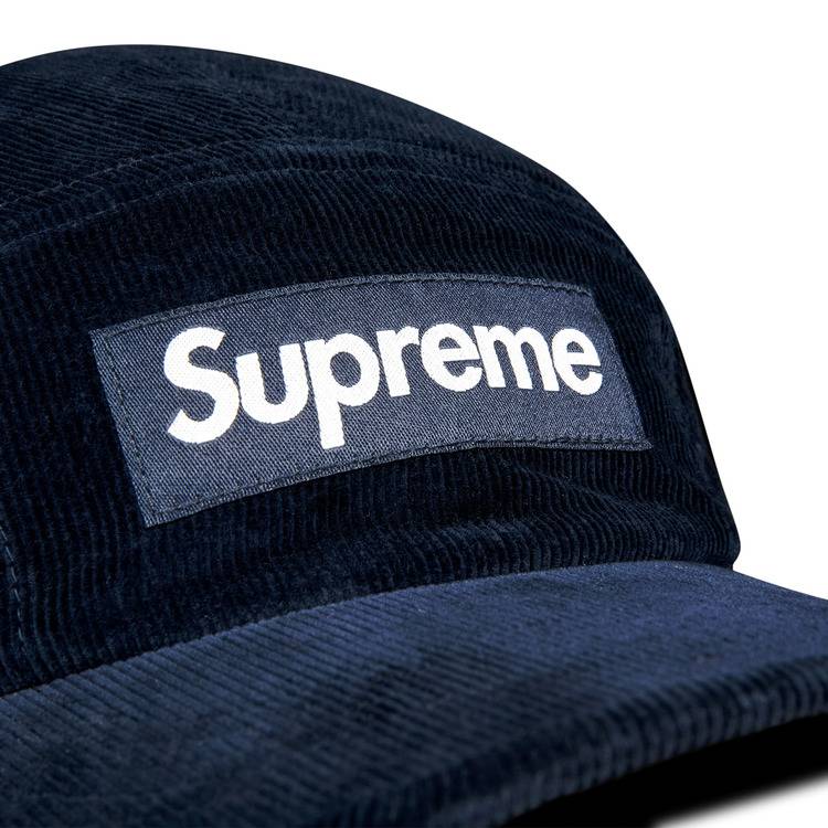 Buy Supreme GORE-TEX Corduroy Camp Cap 'Navy' - FW21H50 NAVY | GOAT