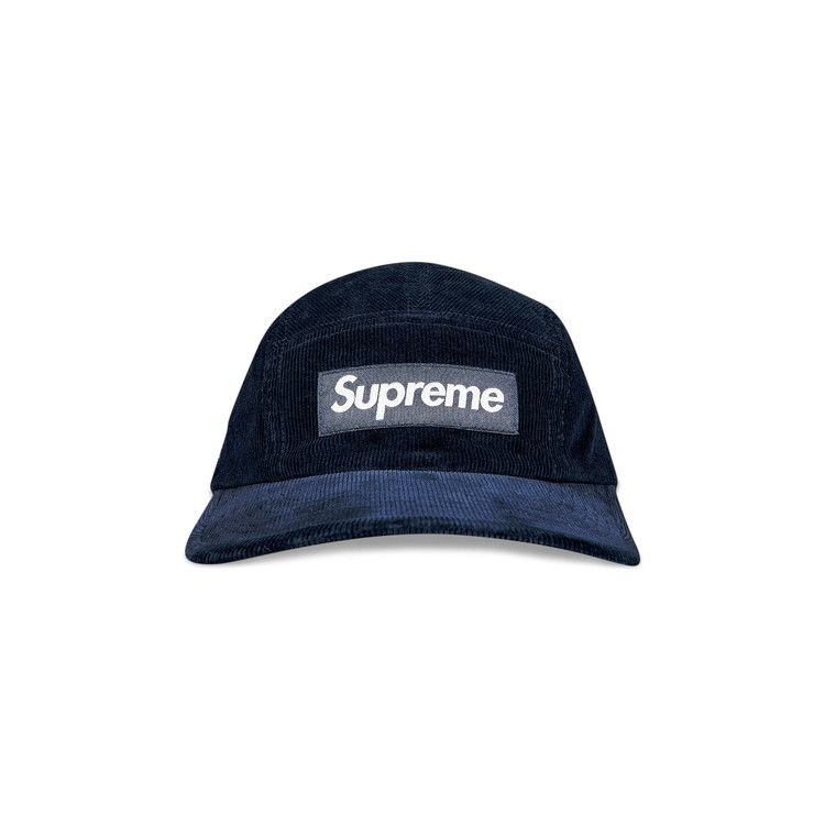 Buy Supreme GORE-TEX Corduroy Camp Cap 'Navy' - FW21H50