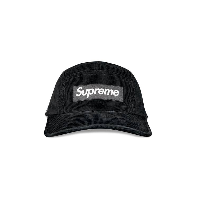 Buy Supreme GORE-TEX Corduroy Camp Cap 'Black' - FW21H50