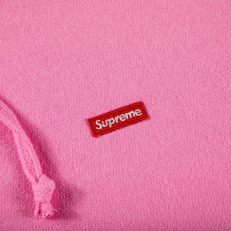 Buy Supreme Small Box Hooded Sweatshirt 'Pink' - FW21SW67 PINK | GOAT