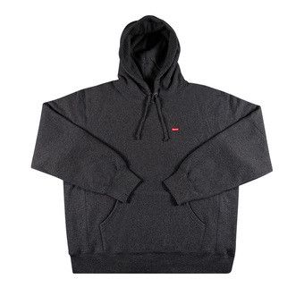Buy Supreme Small Box Hooded Sweatshirt 'Charcoal