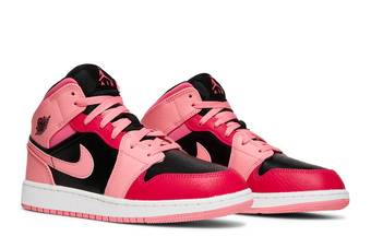 Buy Air Jordan 1 Mid GS 'Coral Chalk' - 554725 662 | GOAT