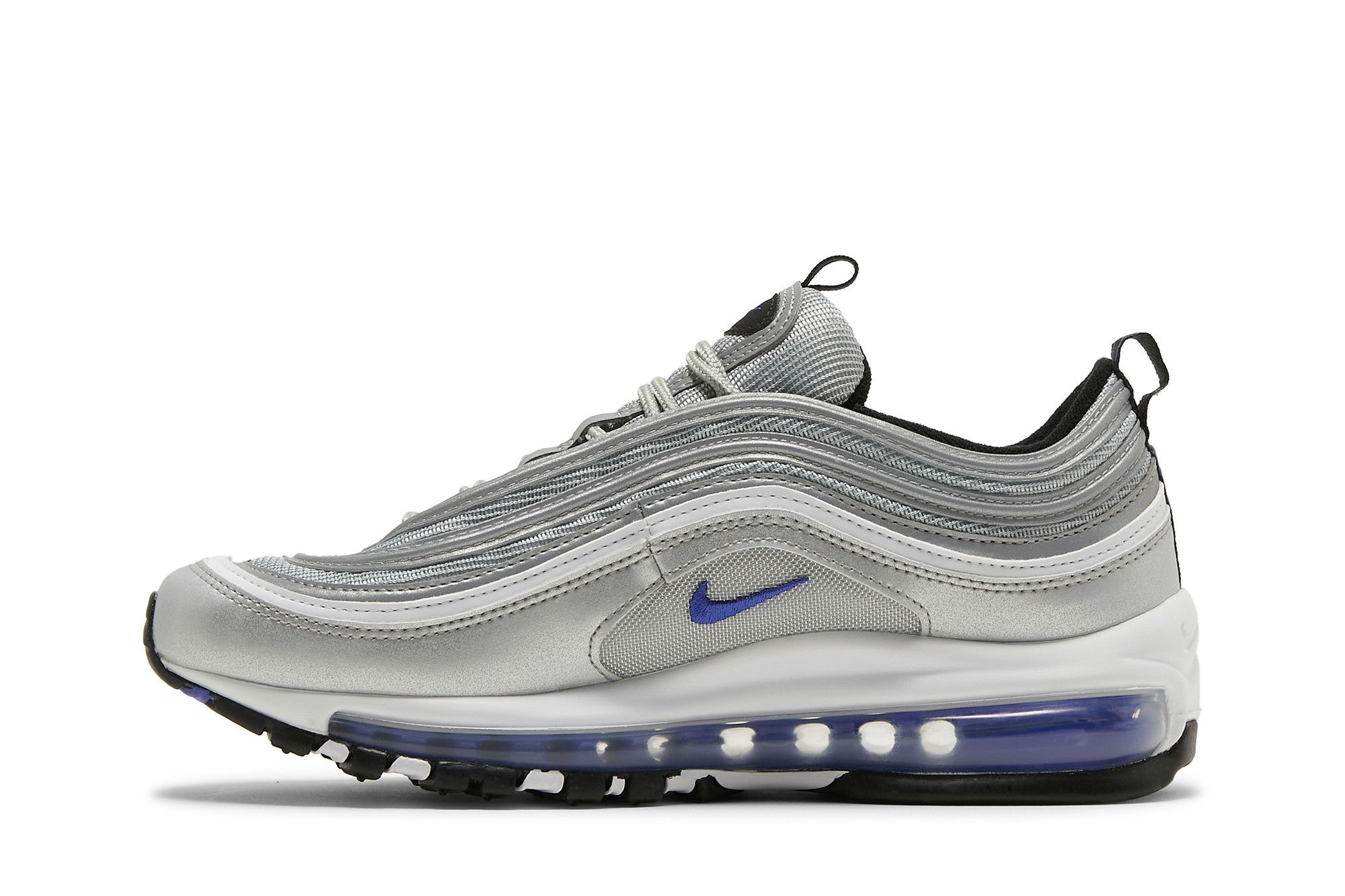 Pre-owned Nike Air Max 97 Gs 'silver Violet'