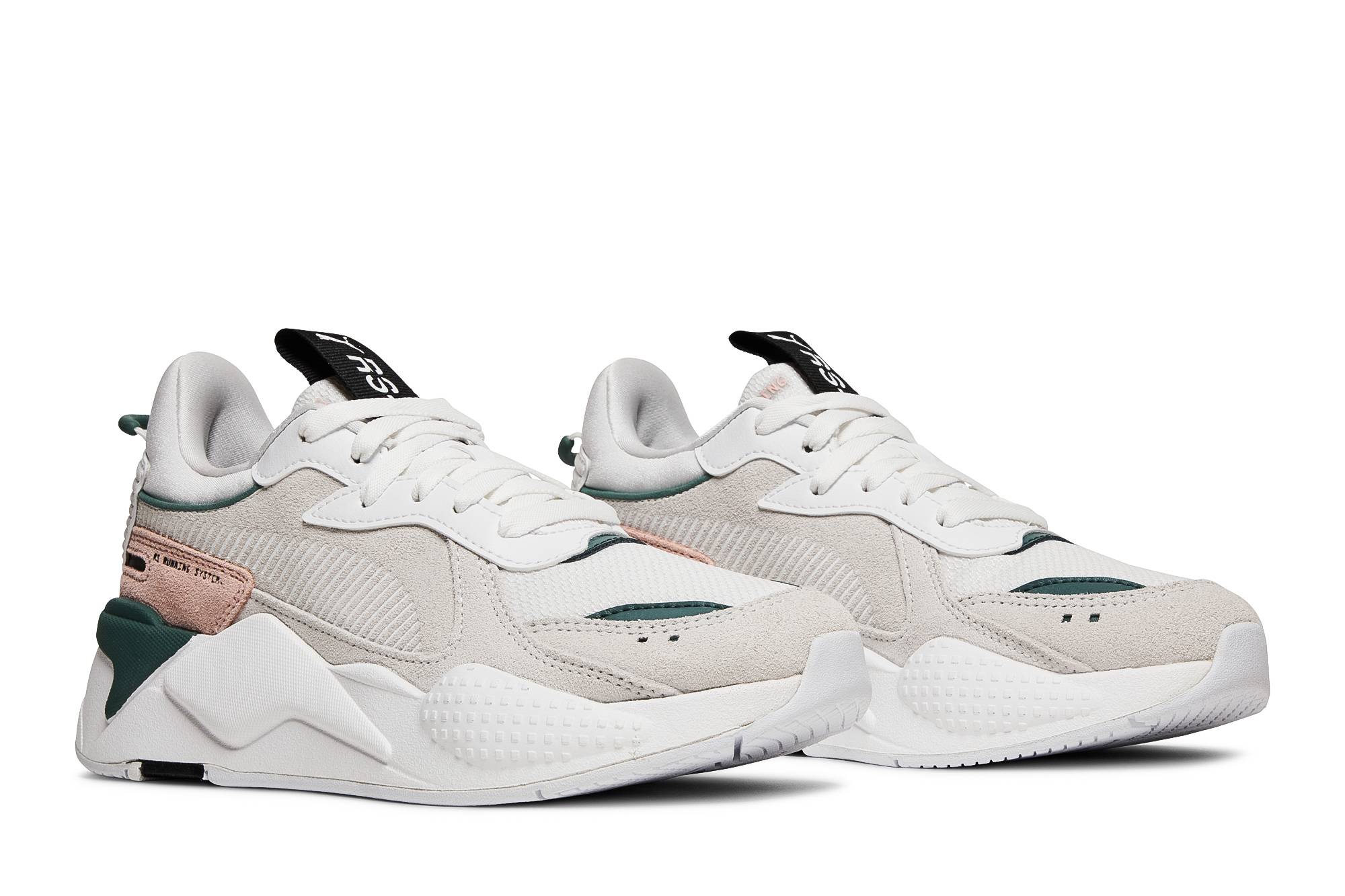 Pre-owned Puma Wmns Rs-x Reinvent 'white Blue Spruce'