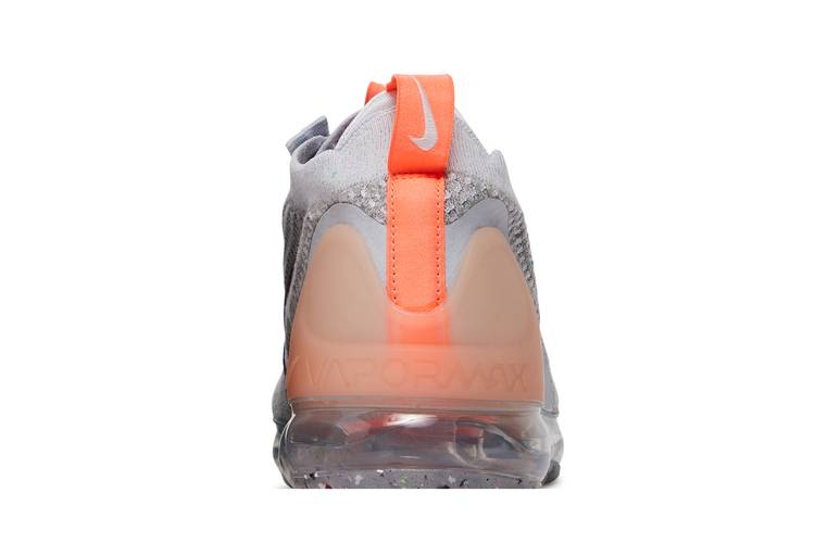 Nike Air VaporMax 2021 Flyknit Grey Fog Bright Mango