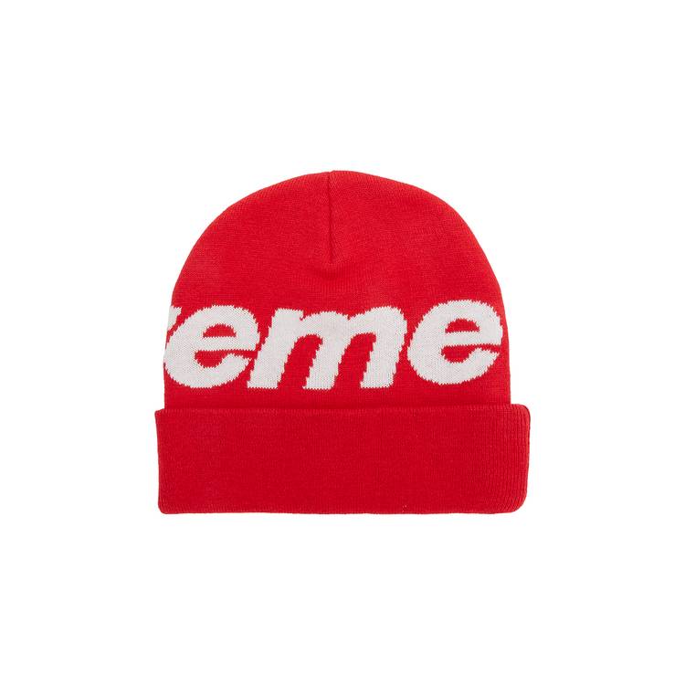 Buy Supreme Big Logo Beanie 'Red' - FW21BN56 RED | GOAT SA