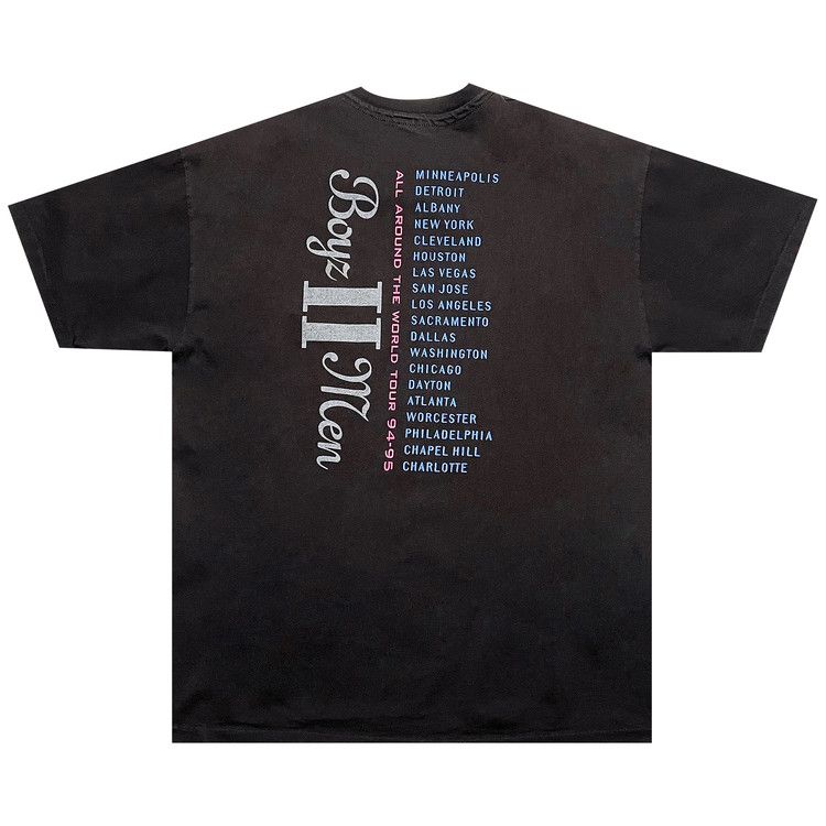 Buy Vintage Boyz II Men All Around The World Tour Tee 'Black