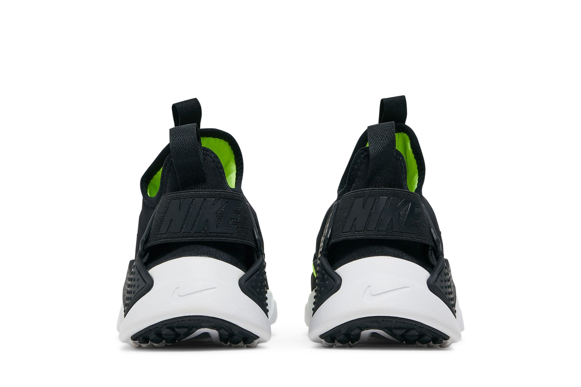 Pre-owned Nike Huarache Drift Gs 'black Volt'